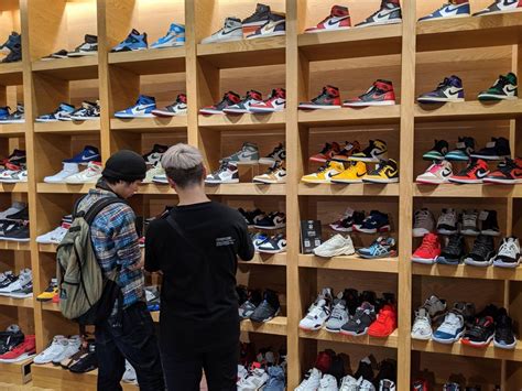 tokyo sneaker alley.